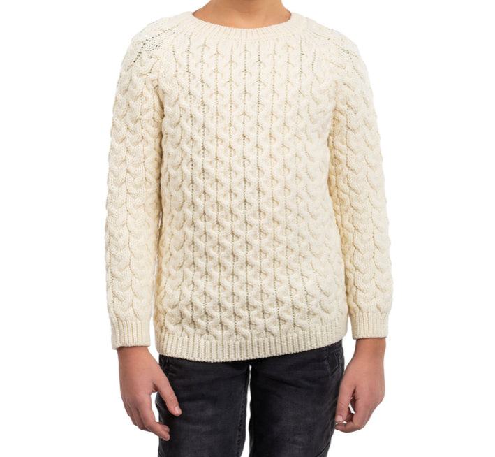 Lads and Lasses Aran Sweater
