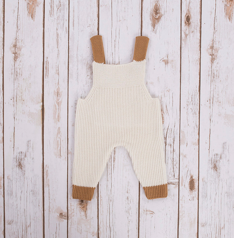 Celtic Baby Knit Overalls