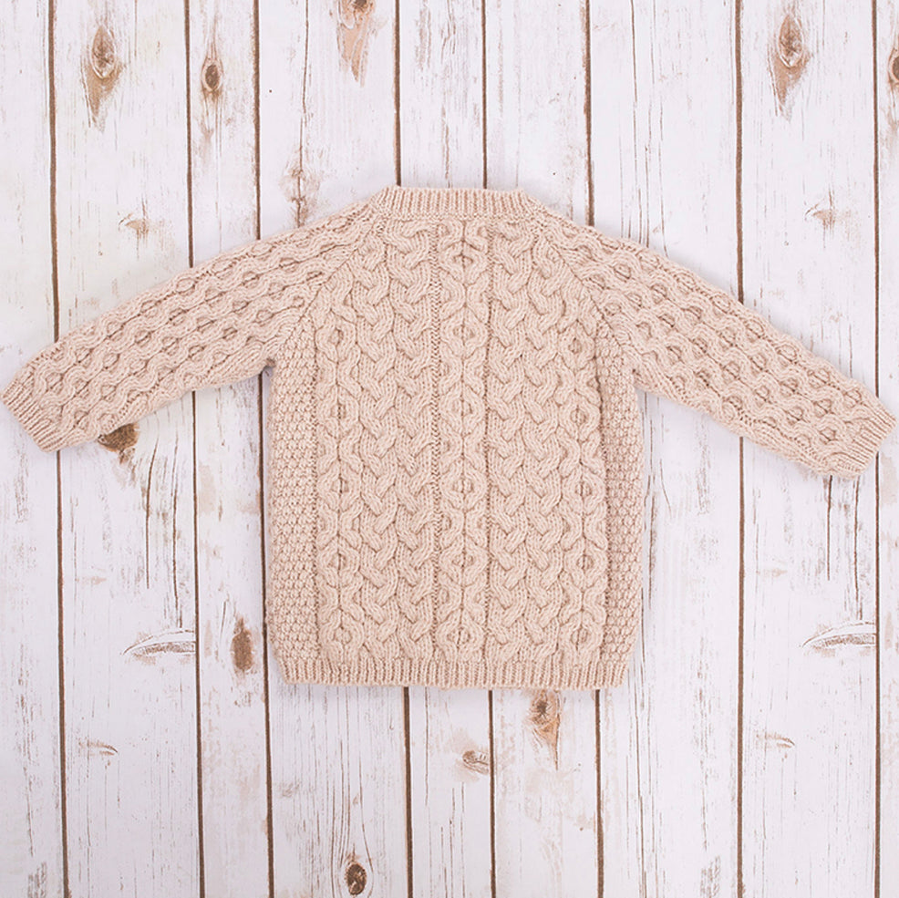 Lads and Lasses Aran Cardigan