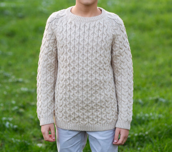 Lads and Lasses Aran Sweater