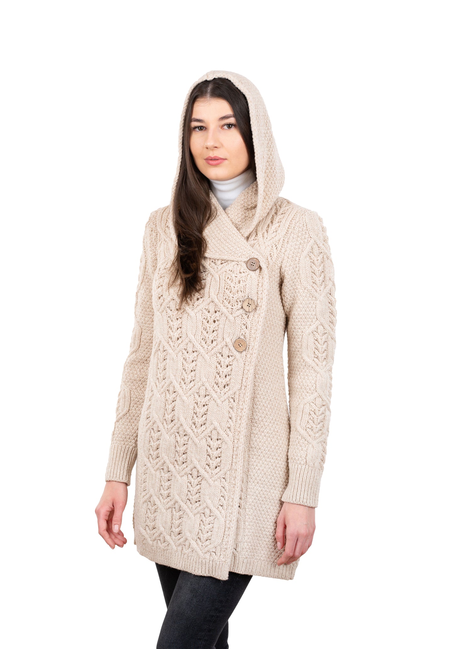 The Saoirse Leaf Coat