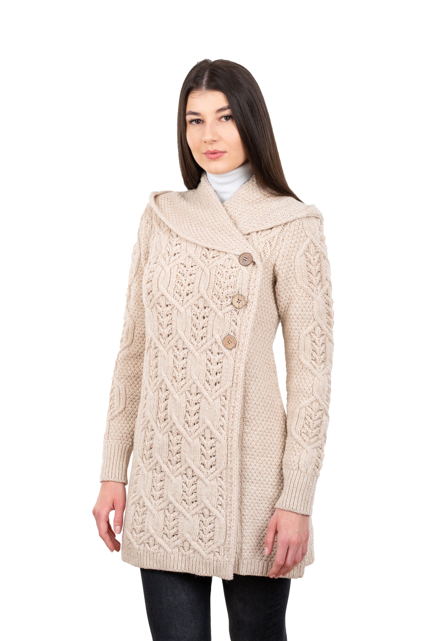 The Saoirse Leaf Coat
