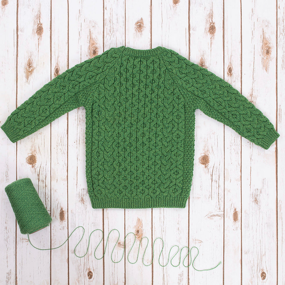 Lads and Lasses Aran Sweater