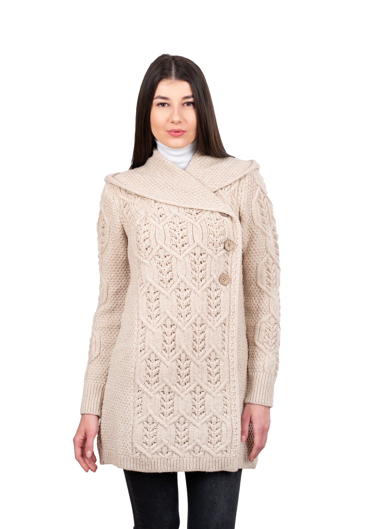The Saoirse Leaf Coat