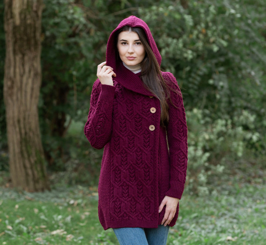 The Saoirse Leaf Coat