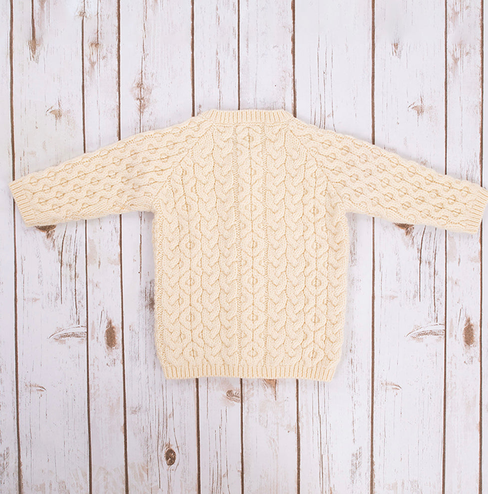 Lads and Lasses Aran Cardigan