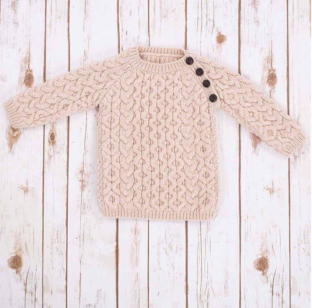 Lads and Lasses Aran Sweater