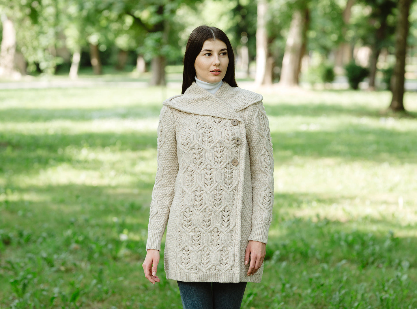 The Saoirse Leaf Coat