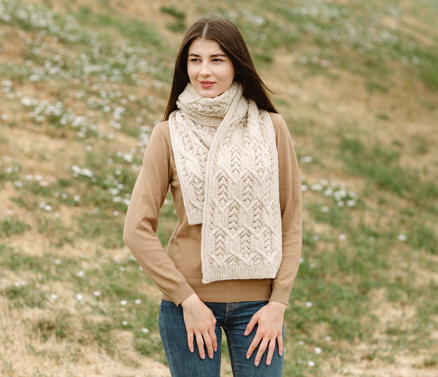 The Saoirse Leaf Scarf
