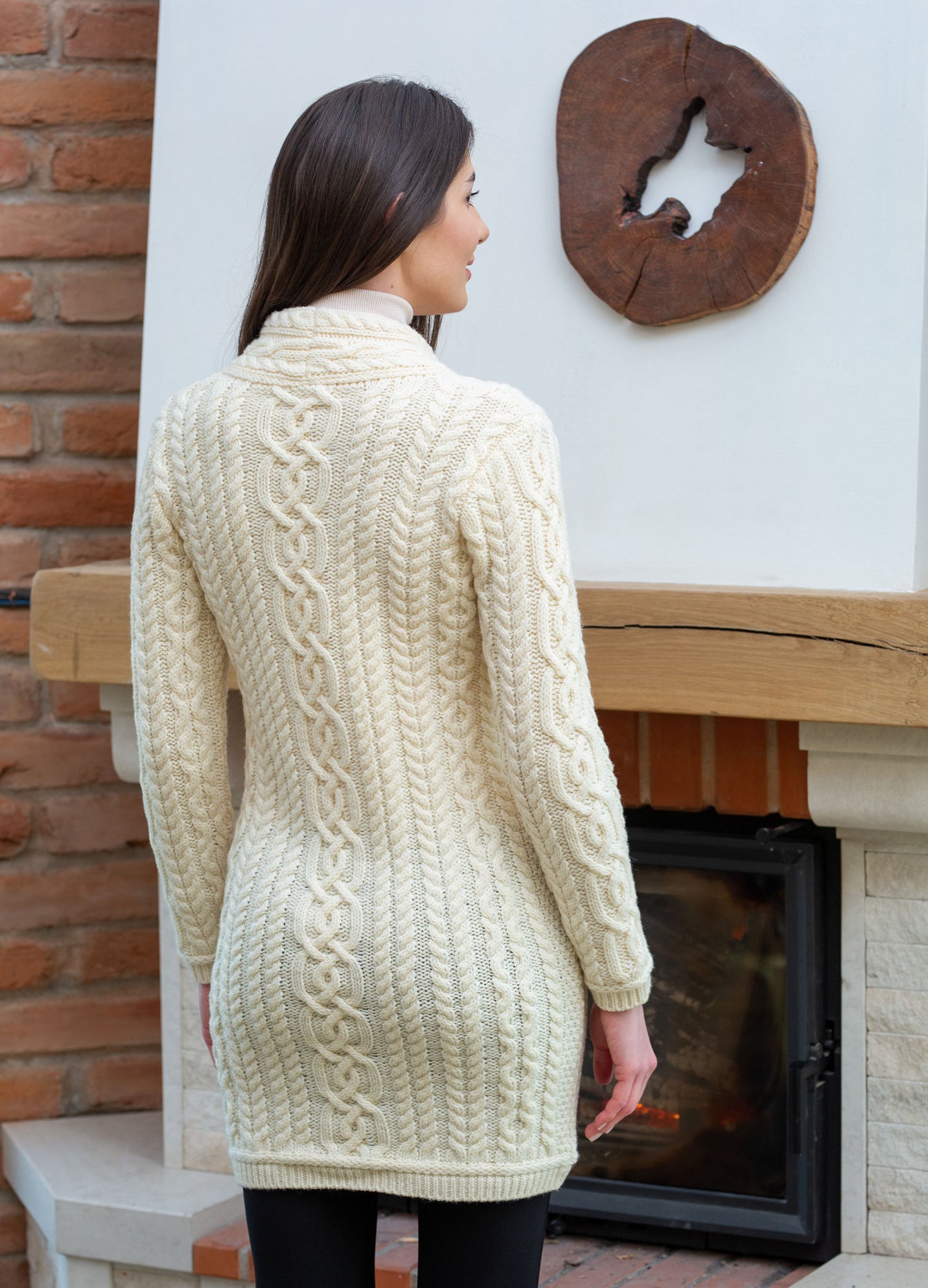 The Kathleen Side-Zip Sweater Coat