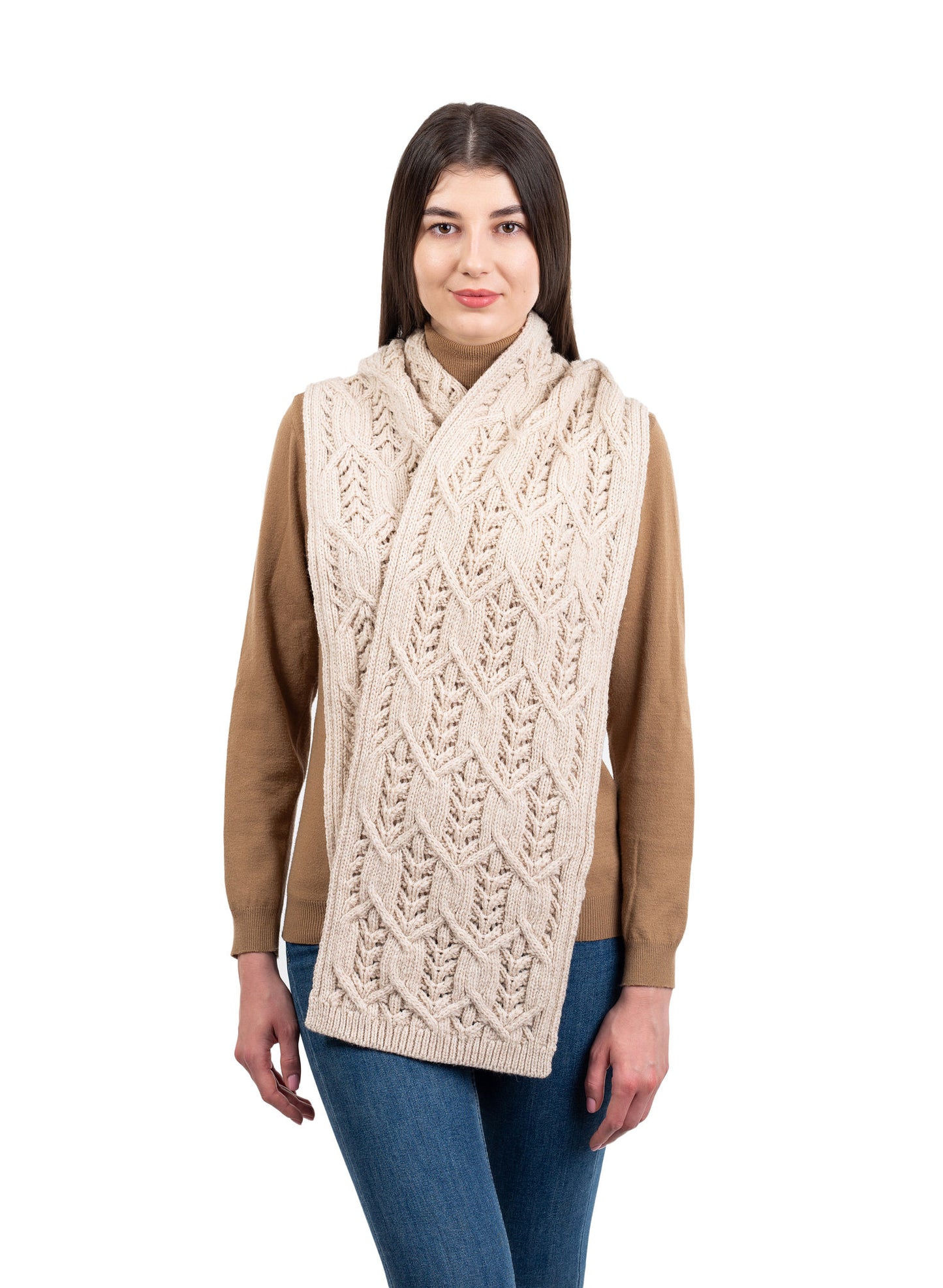 The Saoirse Leaf Scarf