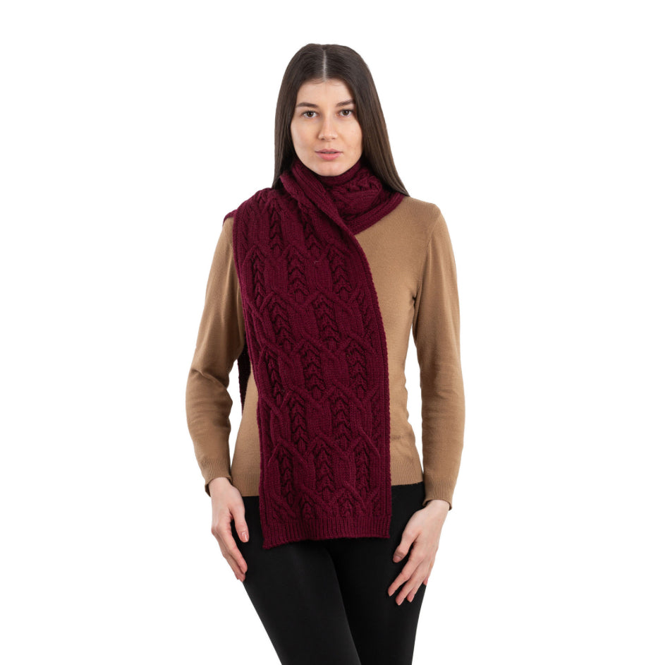 The Saoirse Leaf Scarf