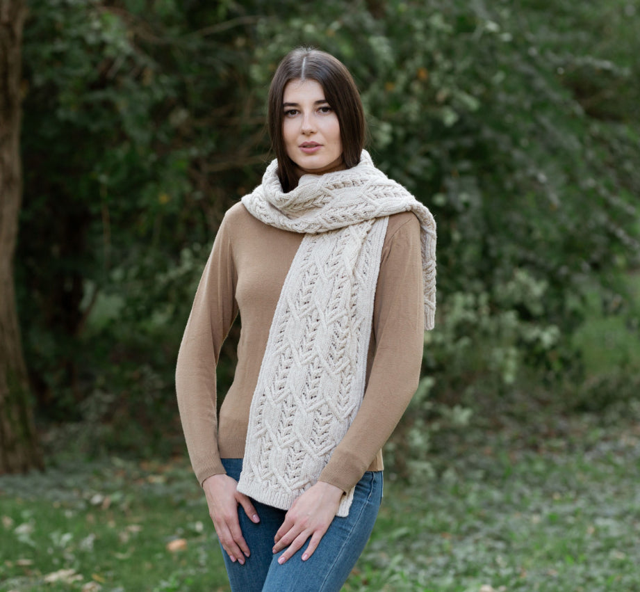 The Saoirse Leaf Scarf