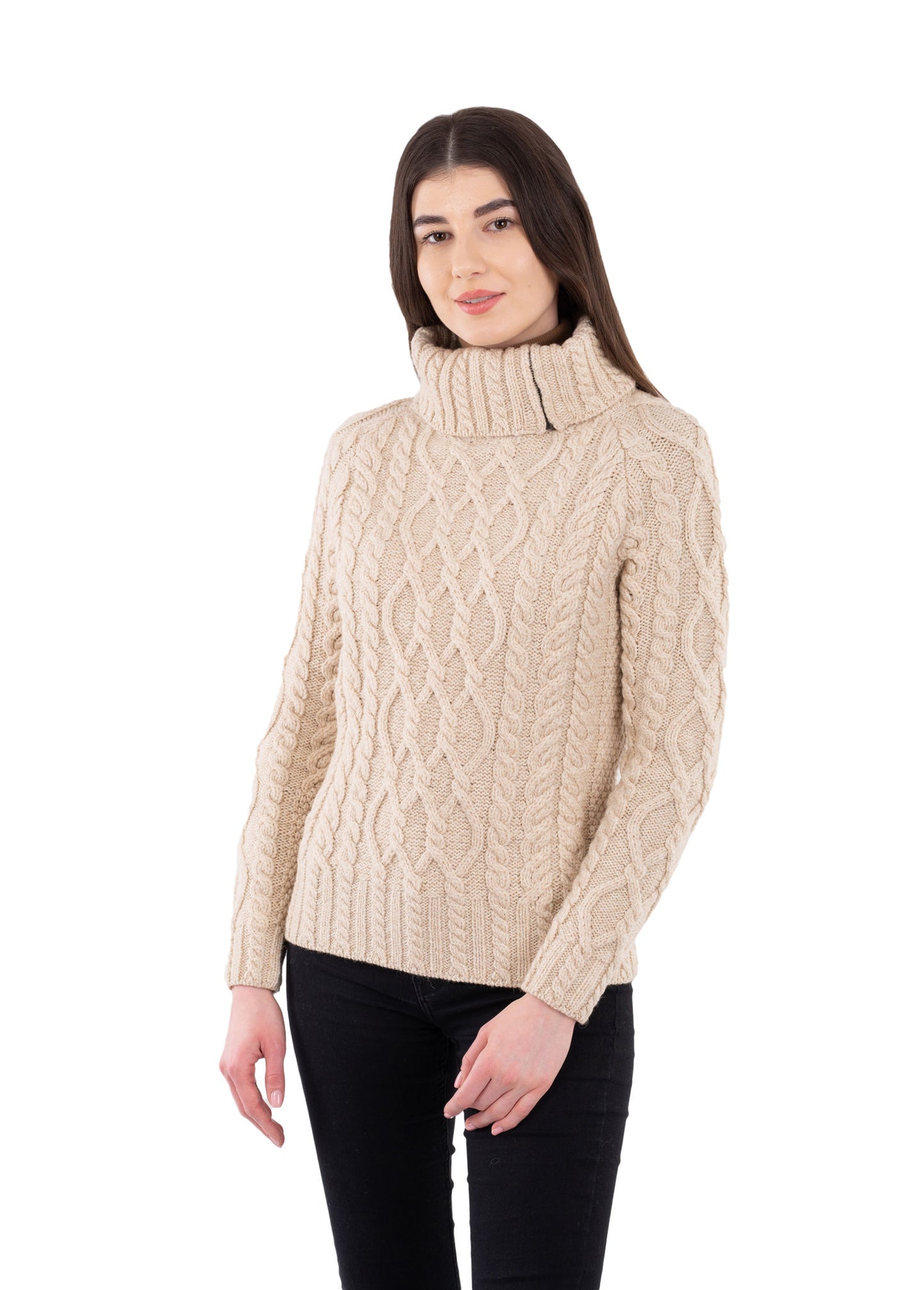 The Laoise Zip Neck Sweater