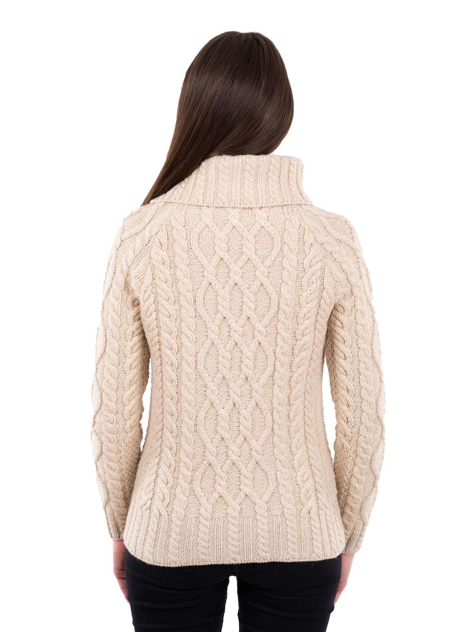 The Laoise Zip Neck Sweater